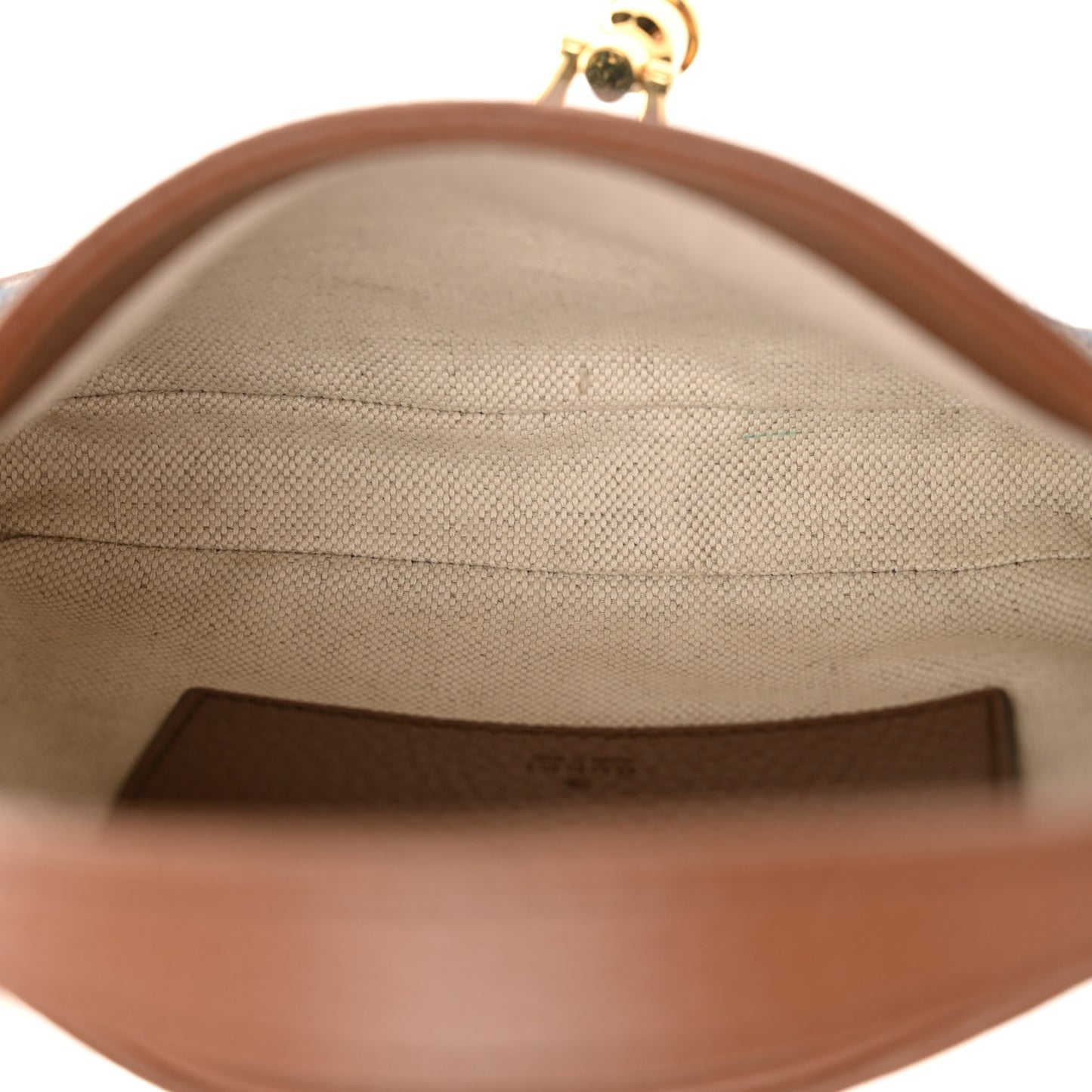 New Denim GG Monogram Calfskin Mini Jackie 1961 Hobo Blue Tea Cuir