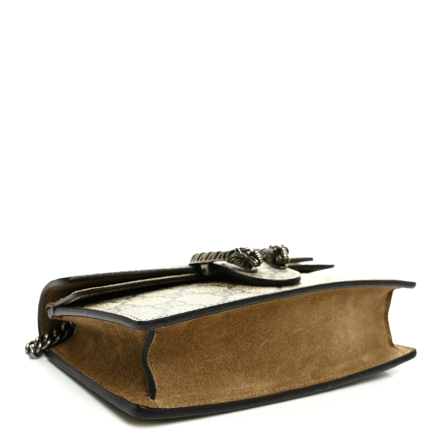 GG Supreme Monogram Super Mini Dionysus Shoulder Bag Taupe