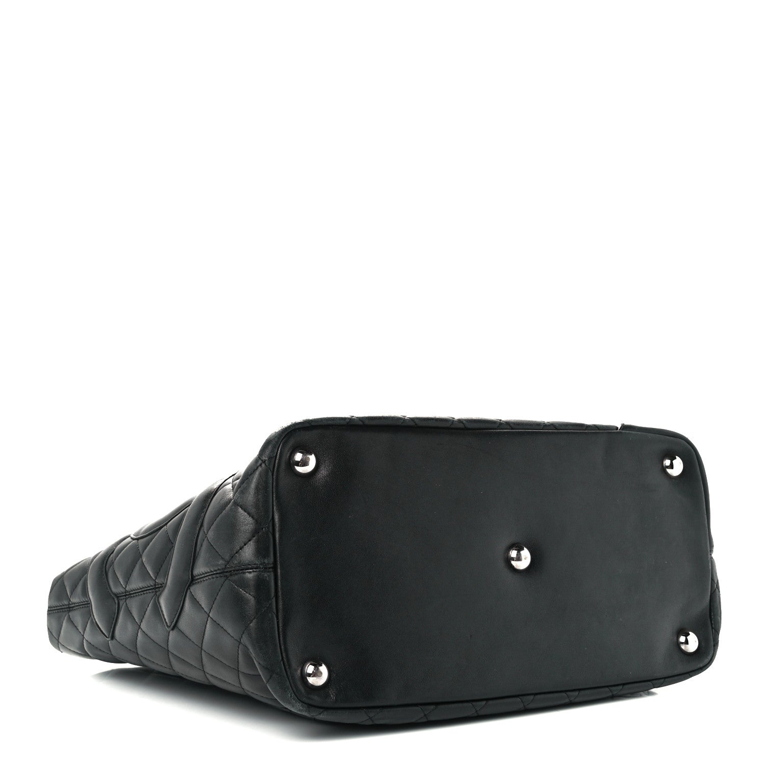 Chanel Calfskin Quilted Large Cambon Tote Black 4 of 11