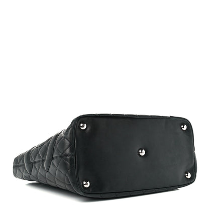 Chanel Calfskin Quilted Large Cambon Tote Black 4 of 11