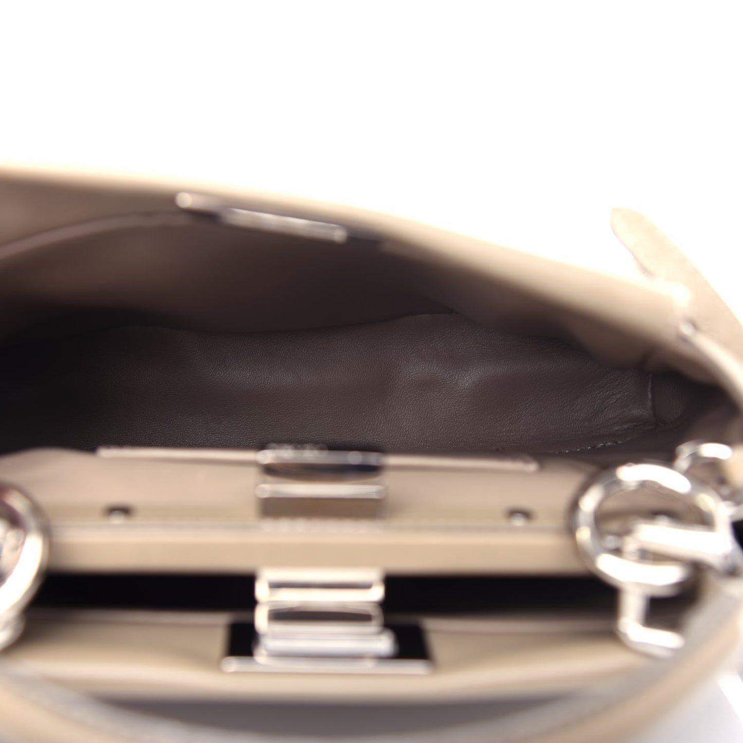 Nappa Mini Peekaboo Iconic Satchel Tortora
