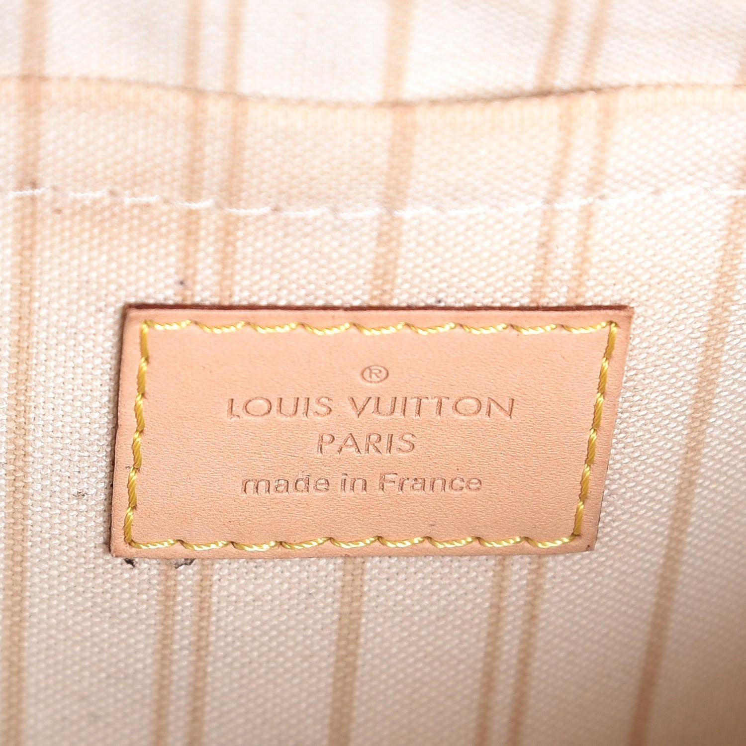 Louis Vuitton Damier Azur Neverfull MM GM Pochette 6 of 8