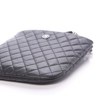 Chanel Calfskin Quilted Crossbody Bag Black 10 of 11