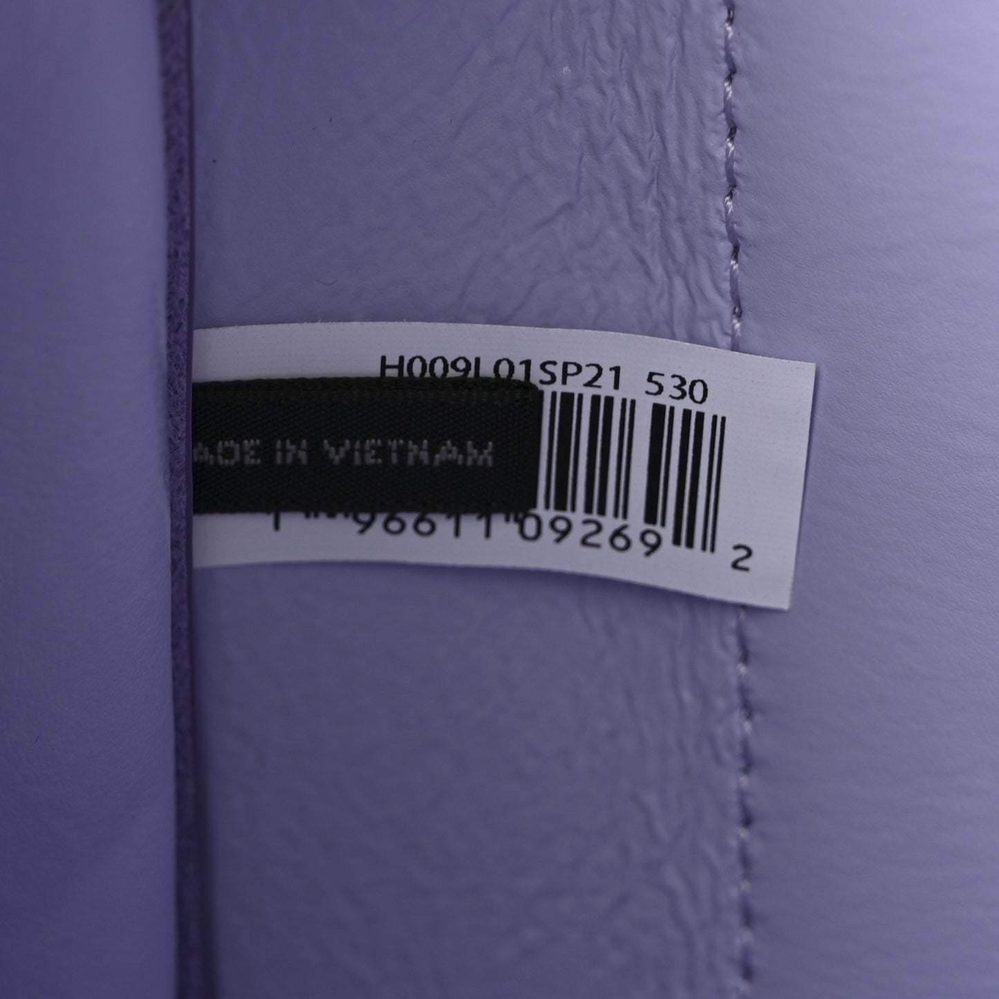 Grained Calfskin Small The Tote Bag Lavender