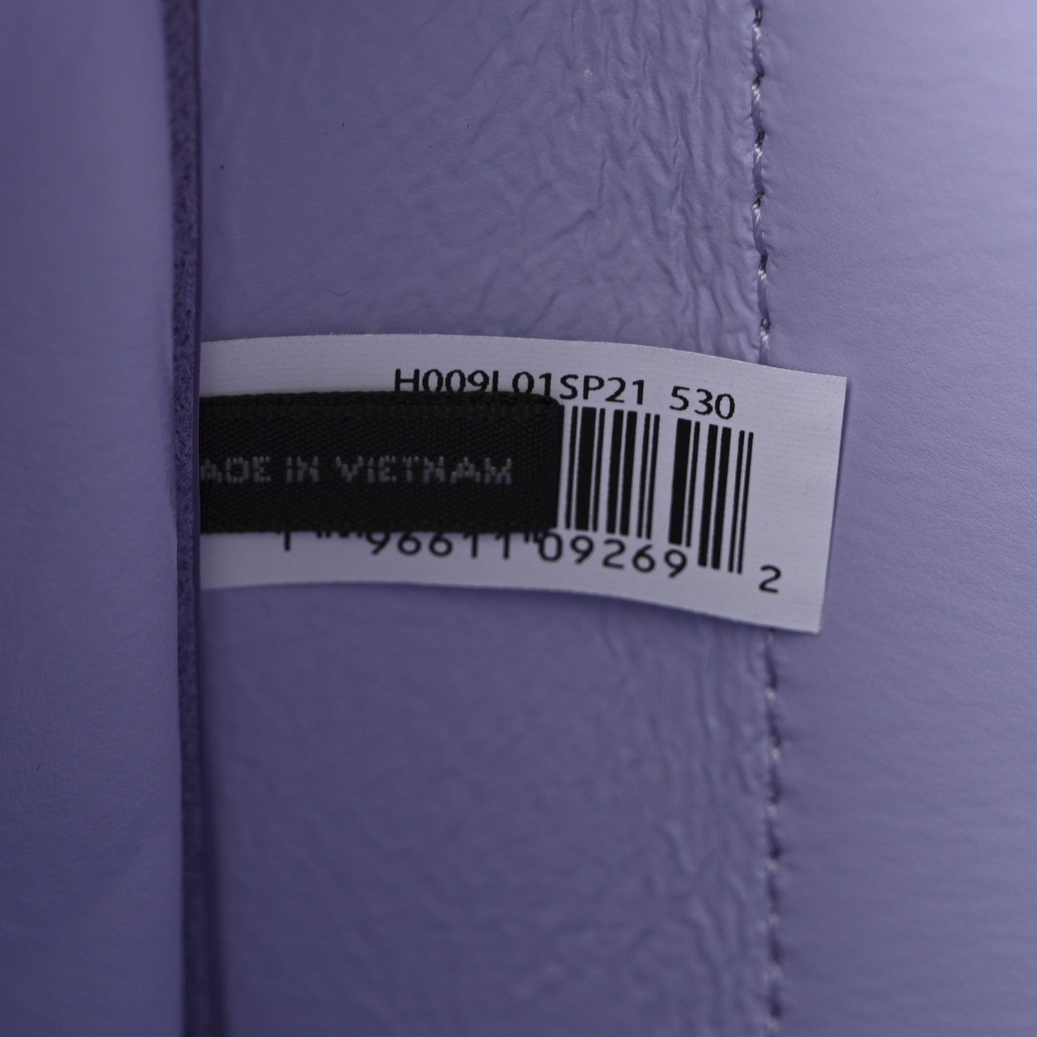 Marc Jacobs Grained Calfskin Small The Tote Bag Lavender 7 of 12