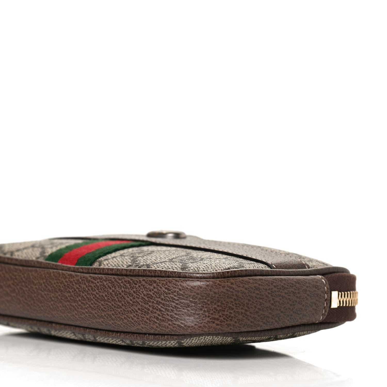 Gucci GG Supreme Monogram Ophidia Belted iPhone Case 85 34 Dark Brown 9 of 10