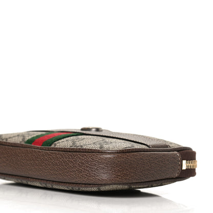 Gucci GG Supreme Monogram Ophidia Belted iPhone Case 85 34 Dark Brown 9 of 10