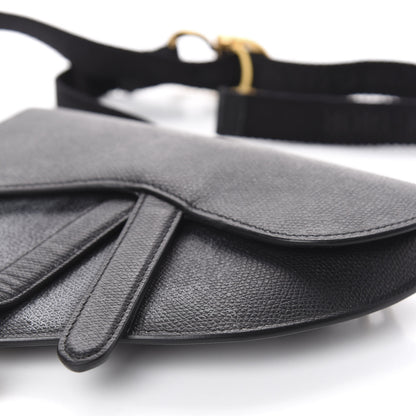 Christian Dior Calfskin Saddle Belt Bag Black 6 of 9