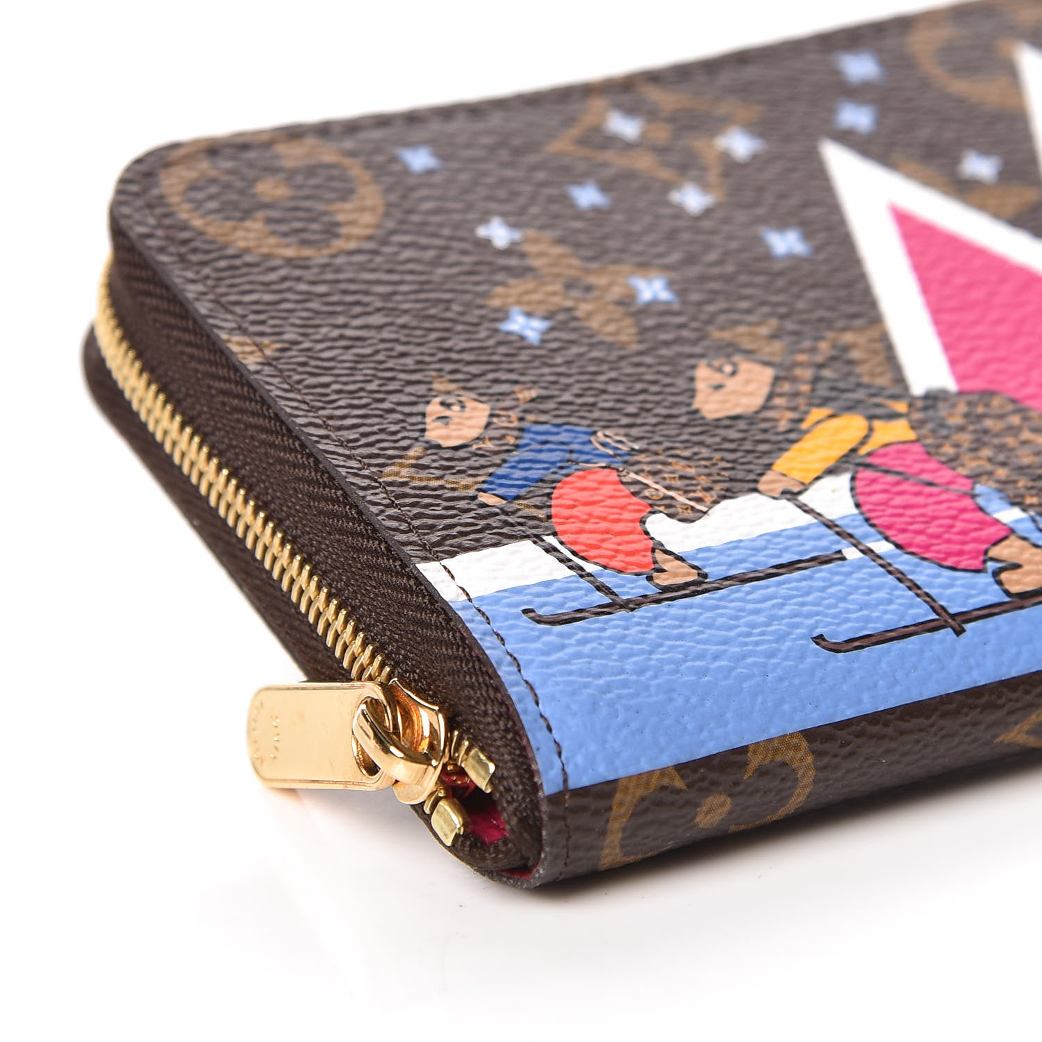 Louis Vuitton Monogram 2018 Christmas Animation Zippy Coin Purse 5 of 9