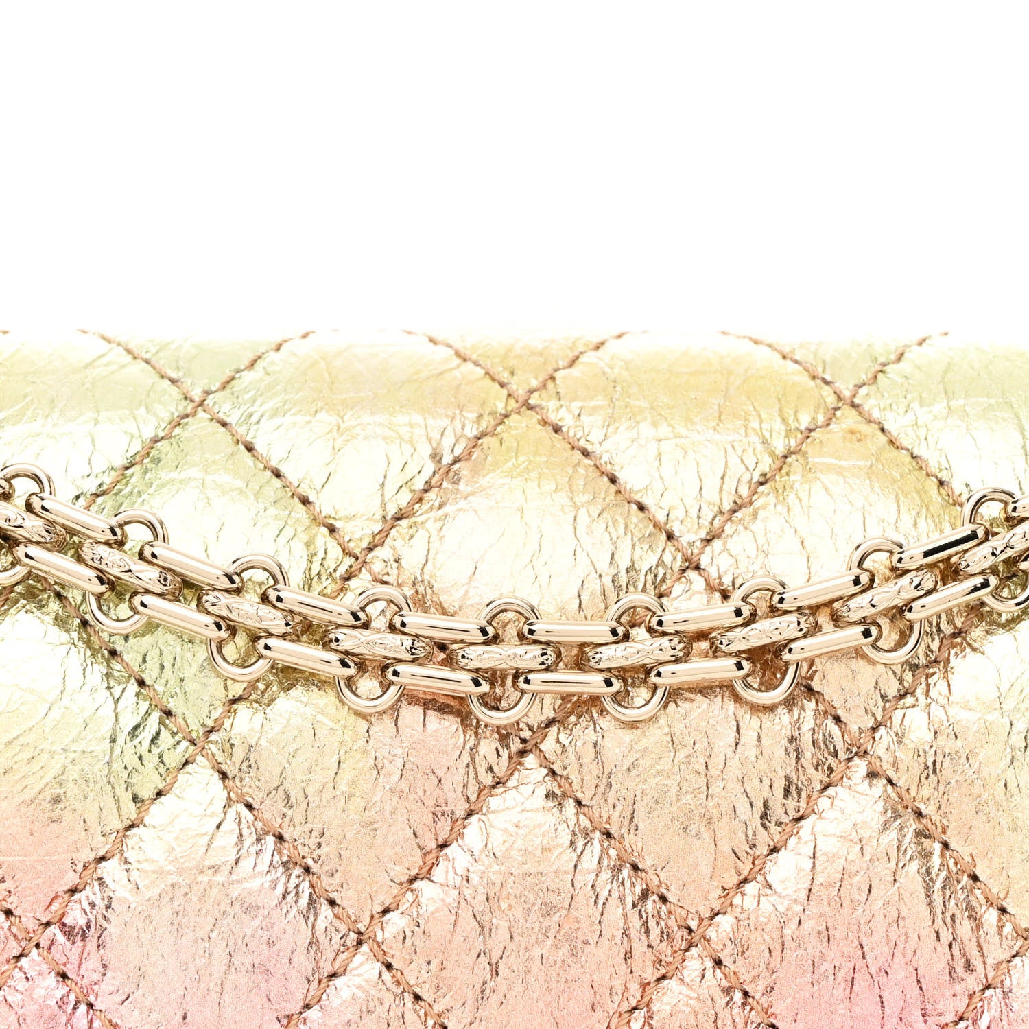 Chanel Metallic Goatskin Quilted Mini 2.55 Reissue Flap Multicolor 8 of 11