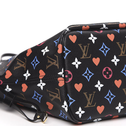 Louis Vuitton Game On Neverfull MM Black 8 of 10