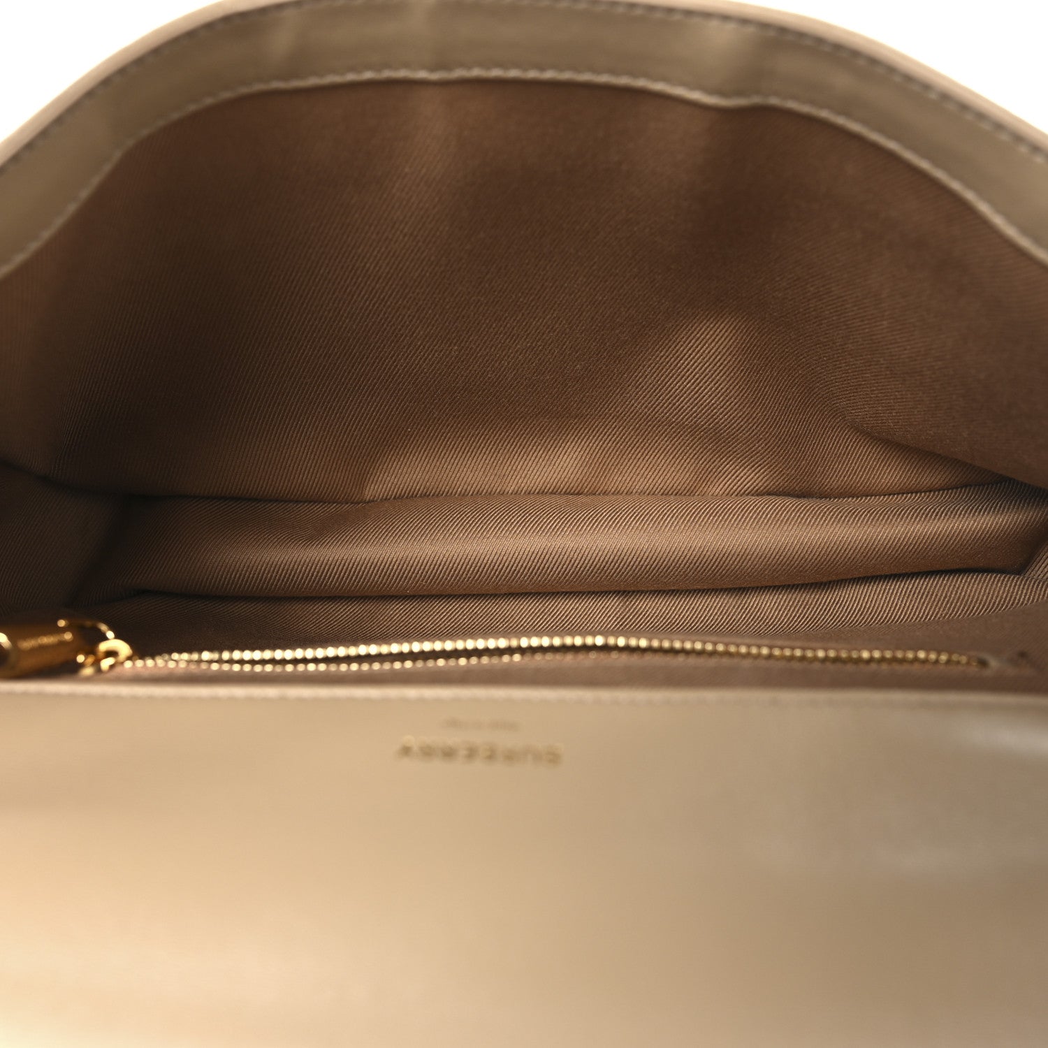 Burberry Lambskin Quilted Medium Lola Bag Oat Beige 5 of 10