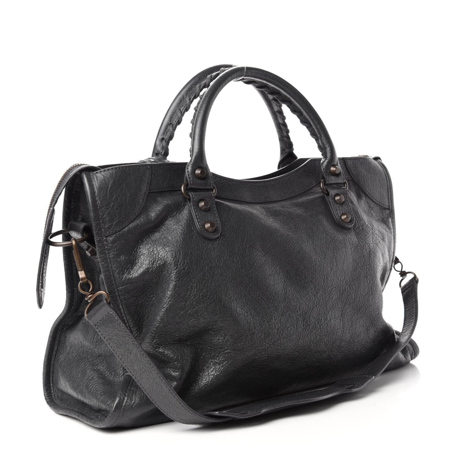 Balenciaga Agneau Classic Hardware City Gris Fossile 3 of 10