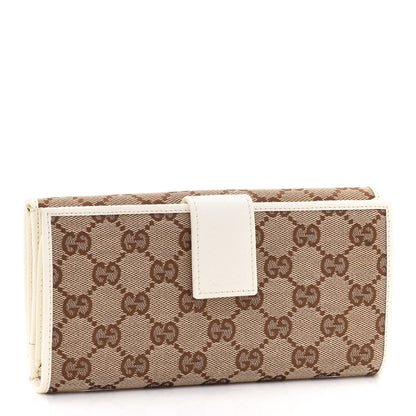 Gucci Monogram New Britt Continental Wallet Off White 3 of 13