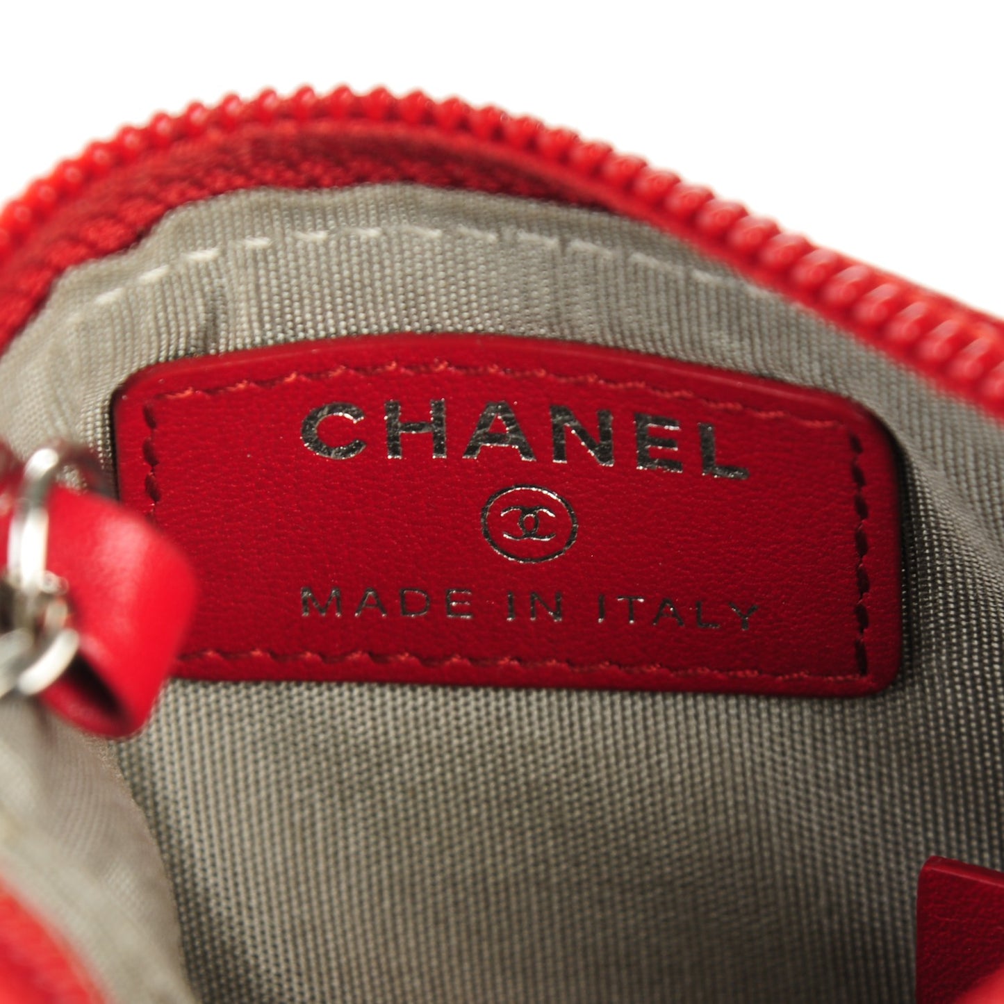 Caviar Timeless CC Key Holder Red