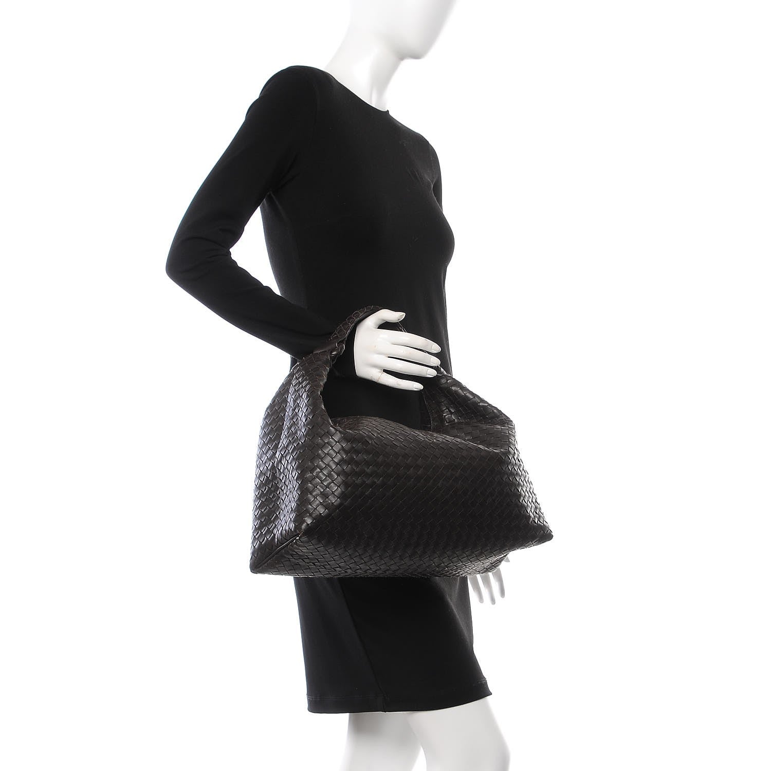 Bottega Veneta Nappa Intrecciato Sloane Hobo Moro 2 of 11