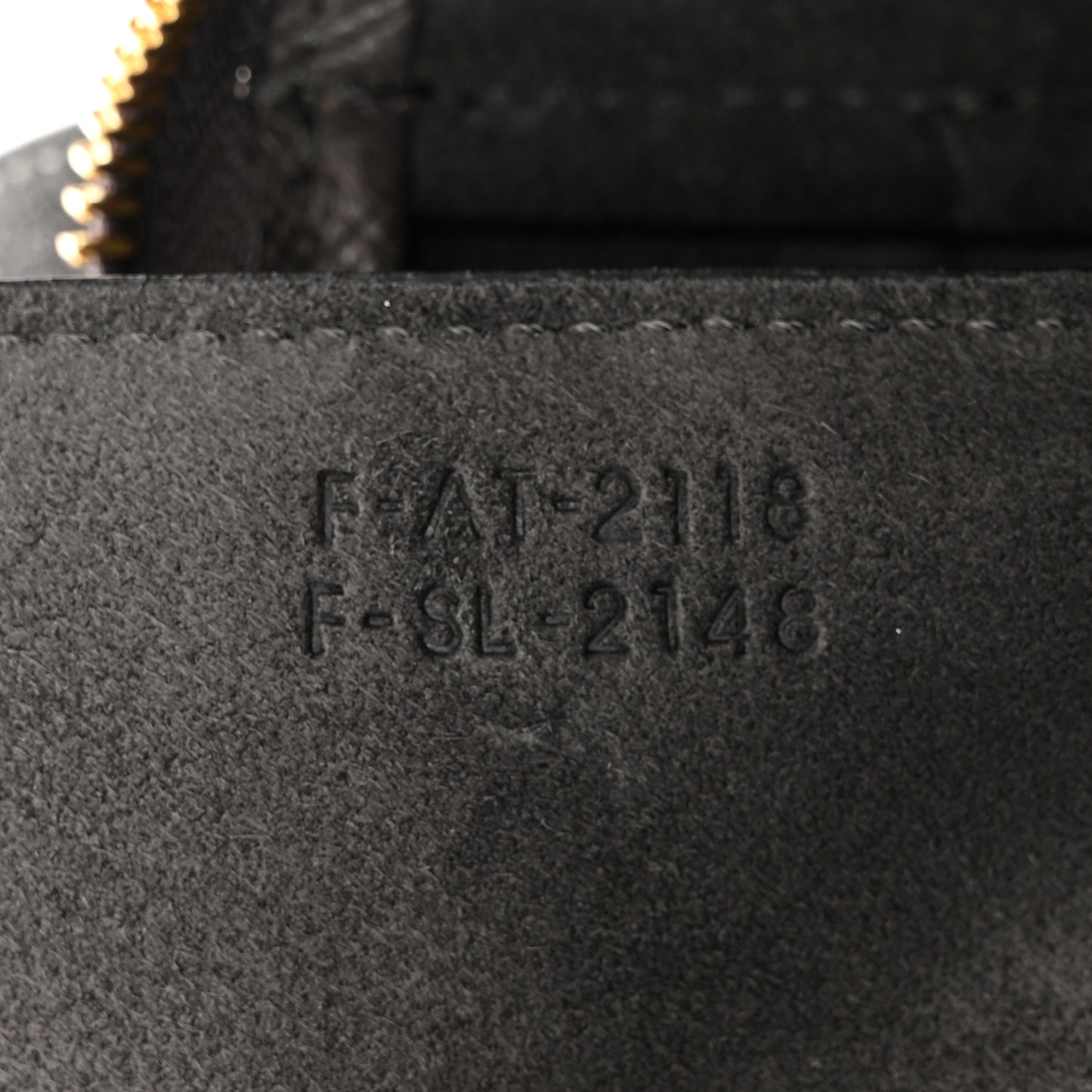 Grained Calfskin Micro Belt Bag Grey