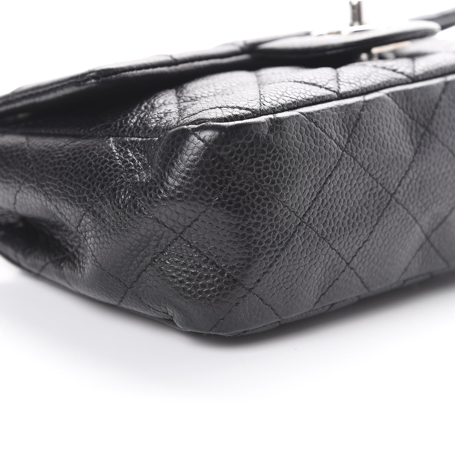 Chanel Caviar Quilted Mini Rectangular Flap Black 9 of 11