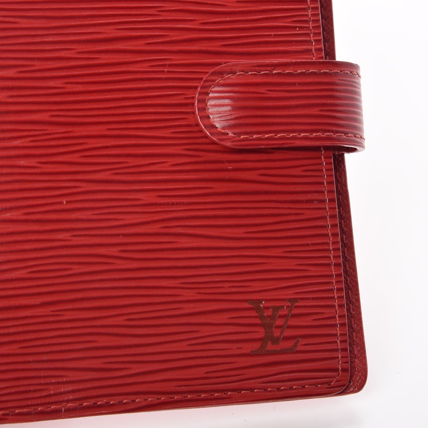 Louis Vuitton Epi Small Ring Agenda Cover Castillan Red 10 of 10