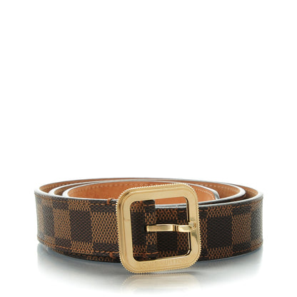 Louis Vuitton Damier Ebene Tresor Belt 90 36 1 of 8