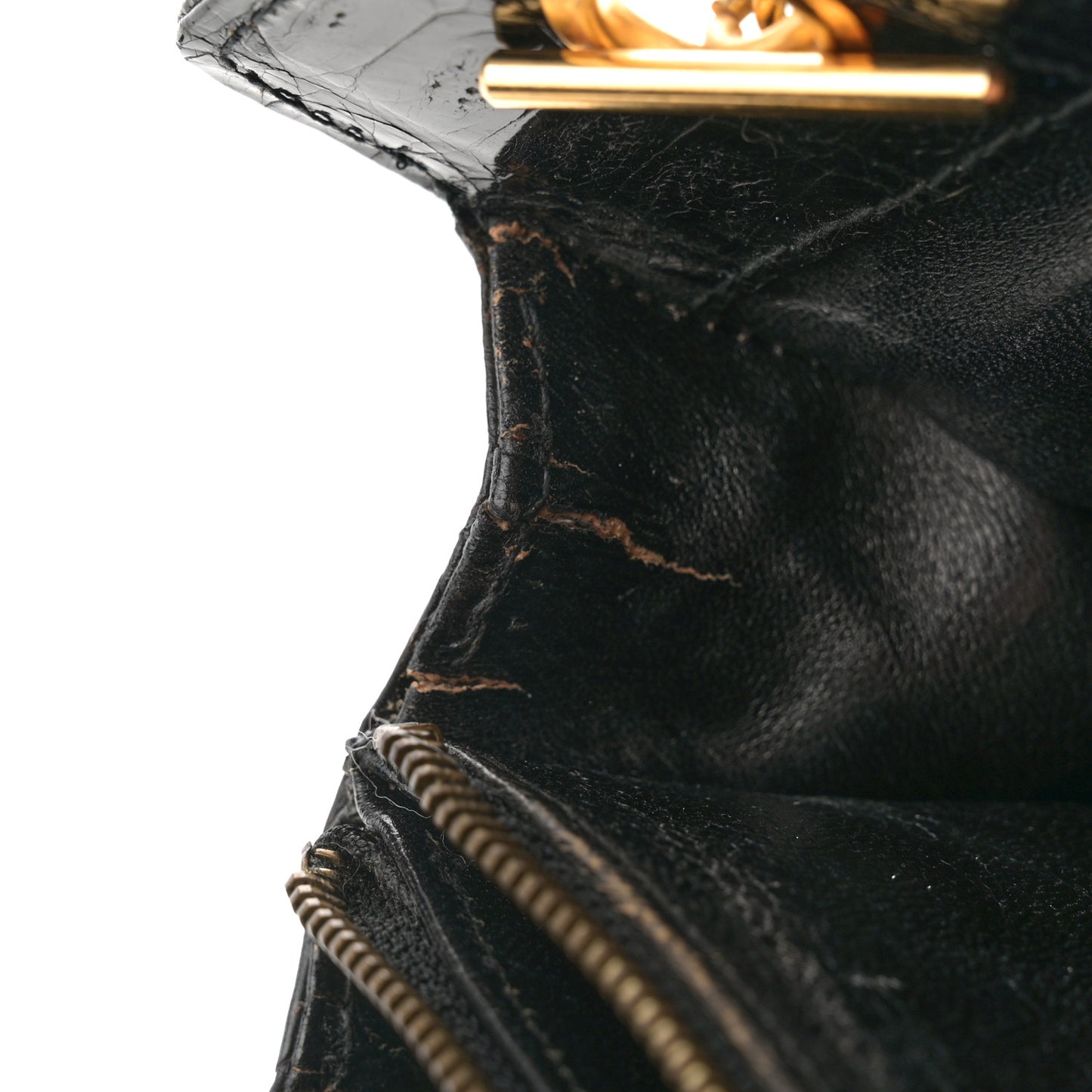 Alligator Tote Black