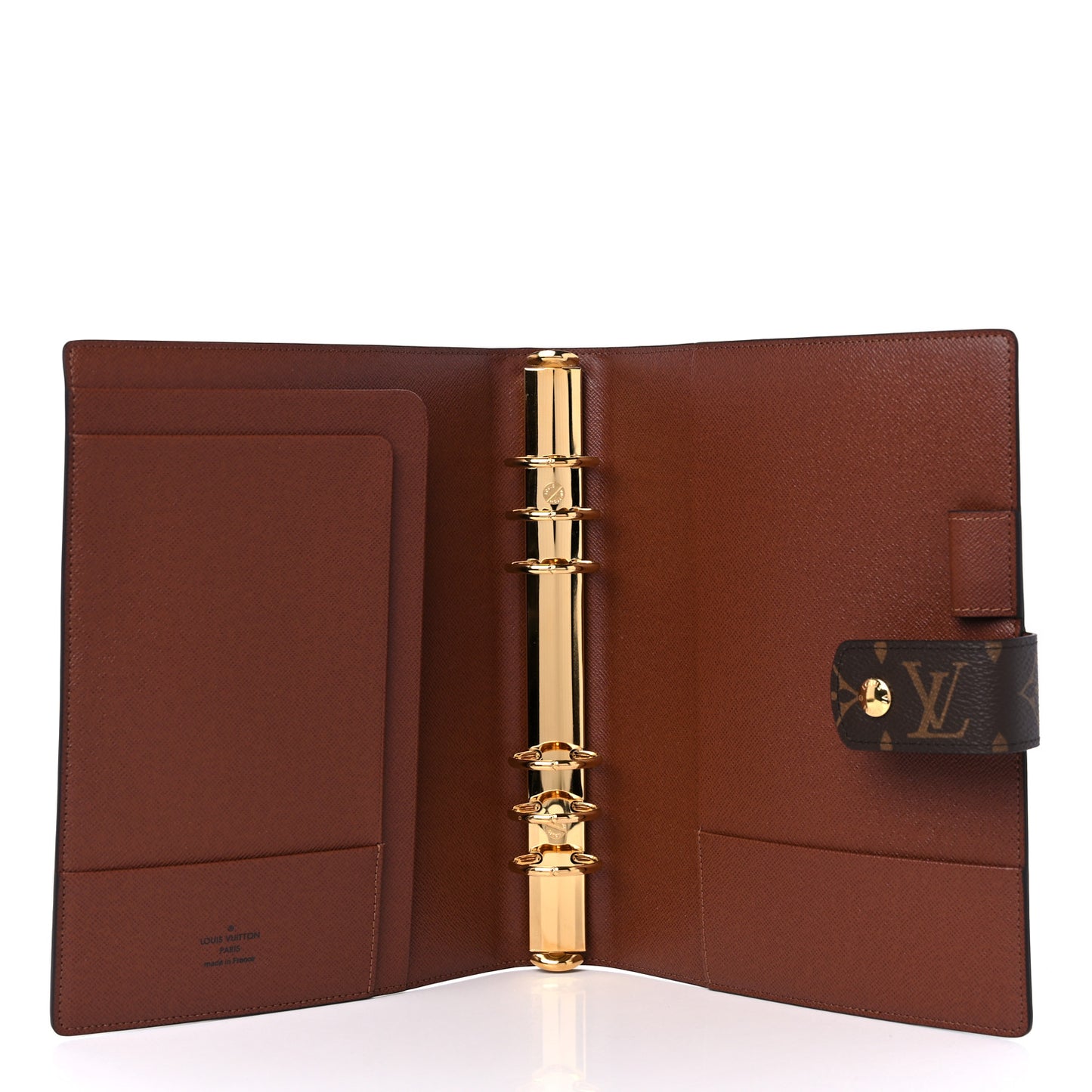 Monogram Large Ring Agenda Cover