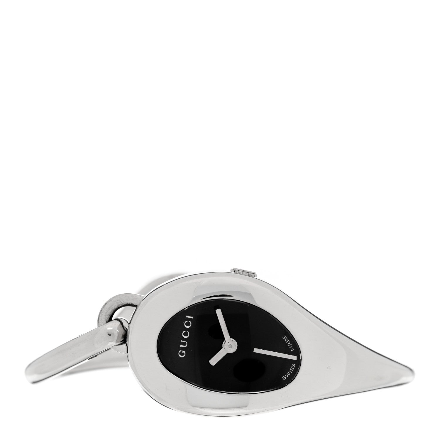 Gucci Stainless Steel 21mm Horsebit Quartz Watch Black 2 of 4