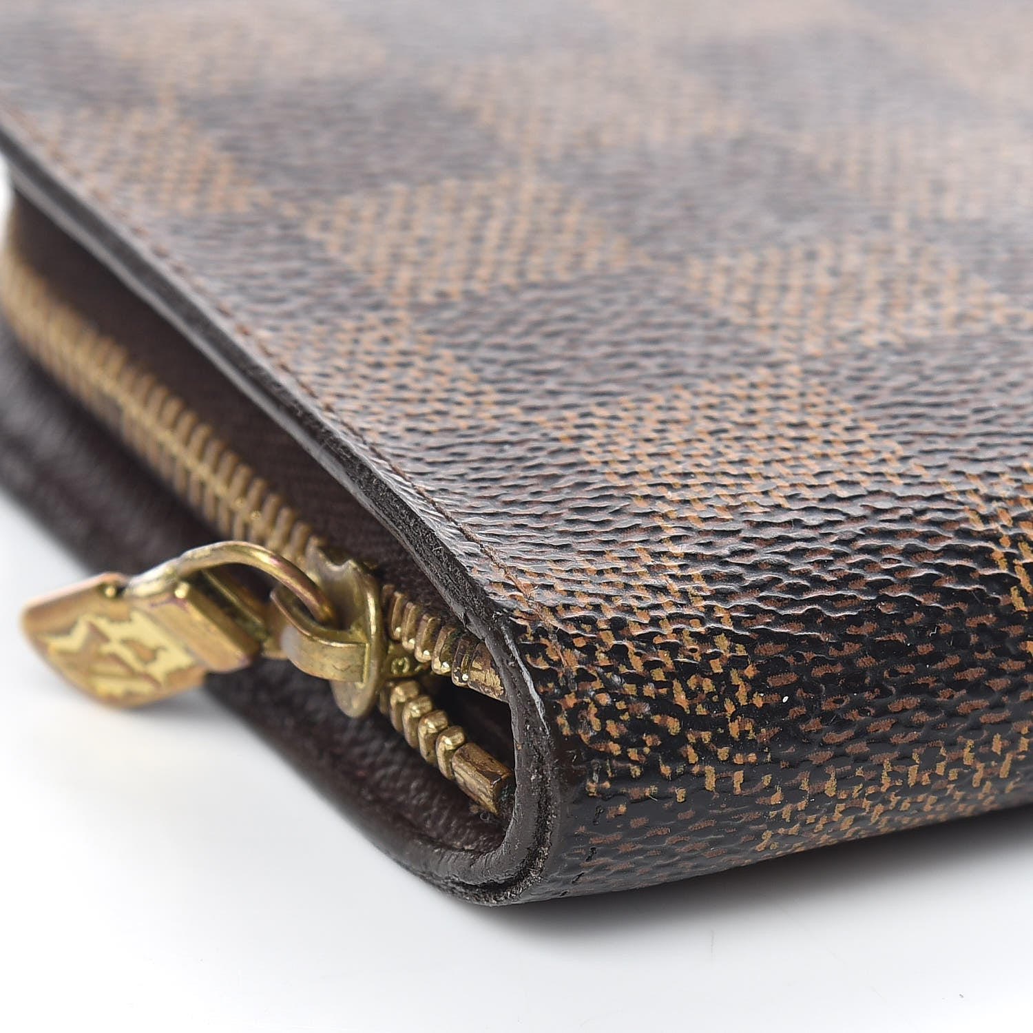 Louis Vuitton Damier Ebene Porte-Monnaie Zippy Wallet 5 of 9
