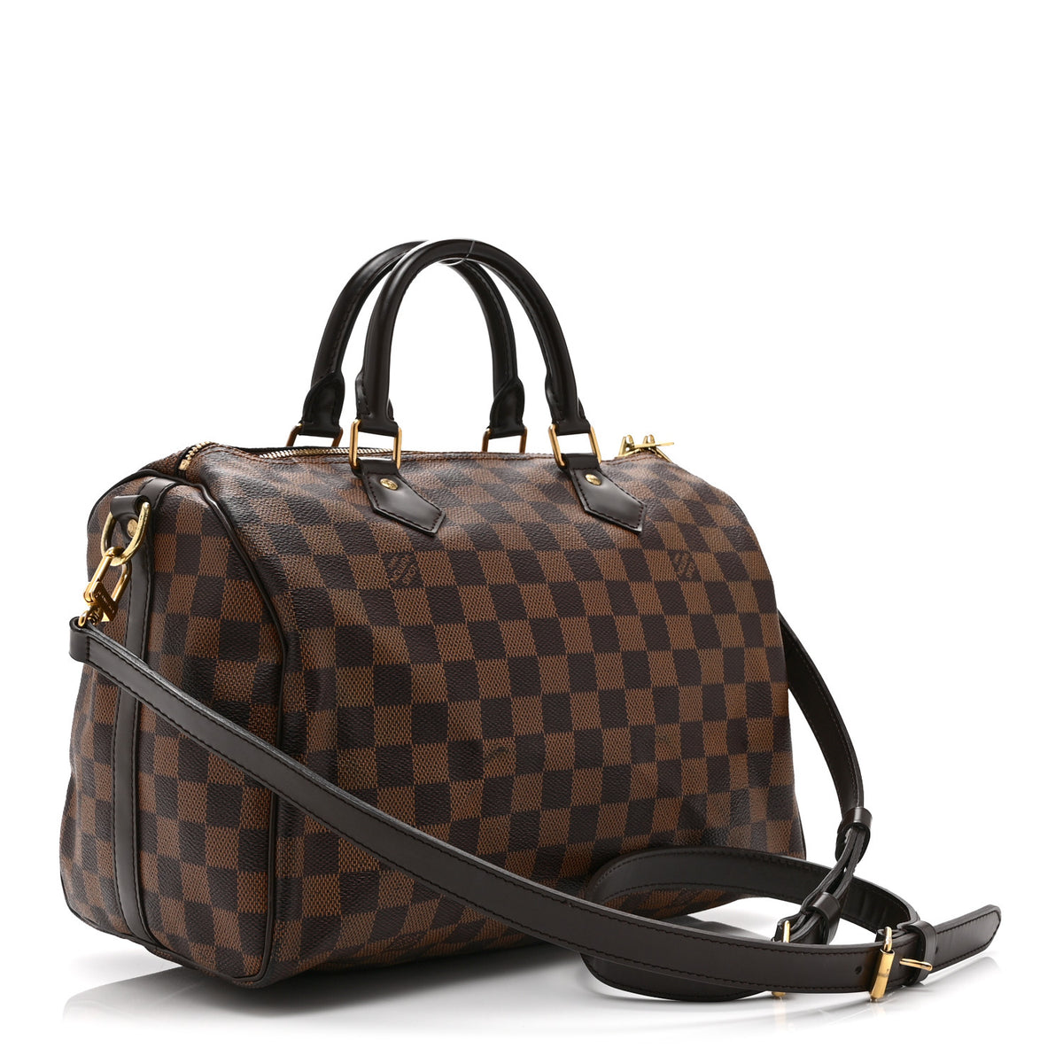 Louis Vuitton Damier Ebene Speedy Bandouliere 30 3 of 10