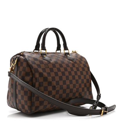 Louis Vuitton Damier Ebene Speedy Bandouliere 30 3 of 10