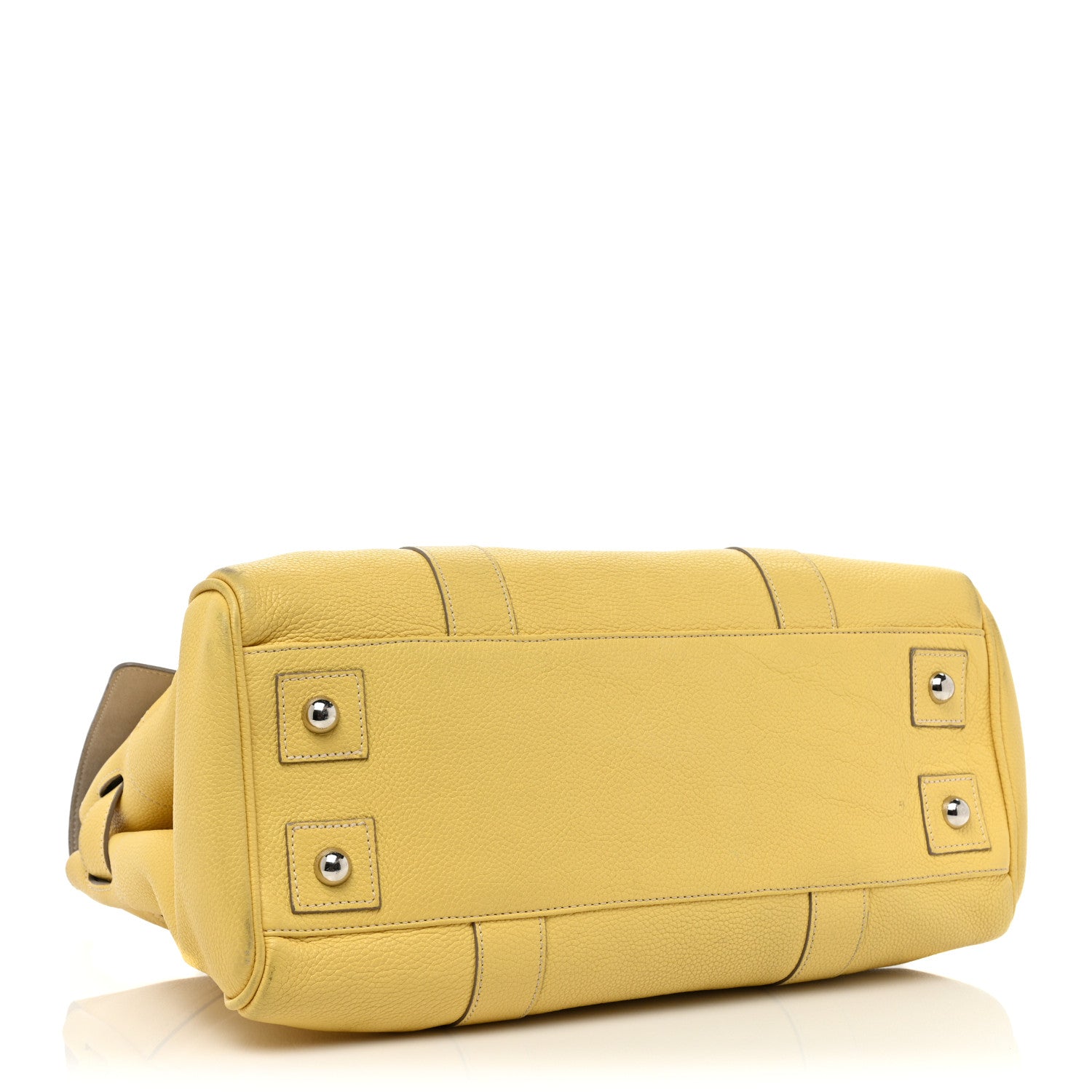 Mulberry Small Classic Grain Bayswater Camomile 7 of 26