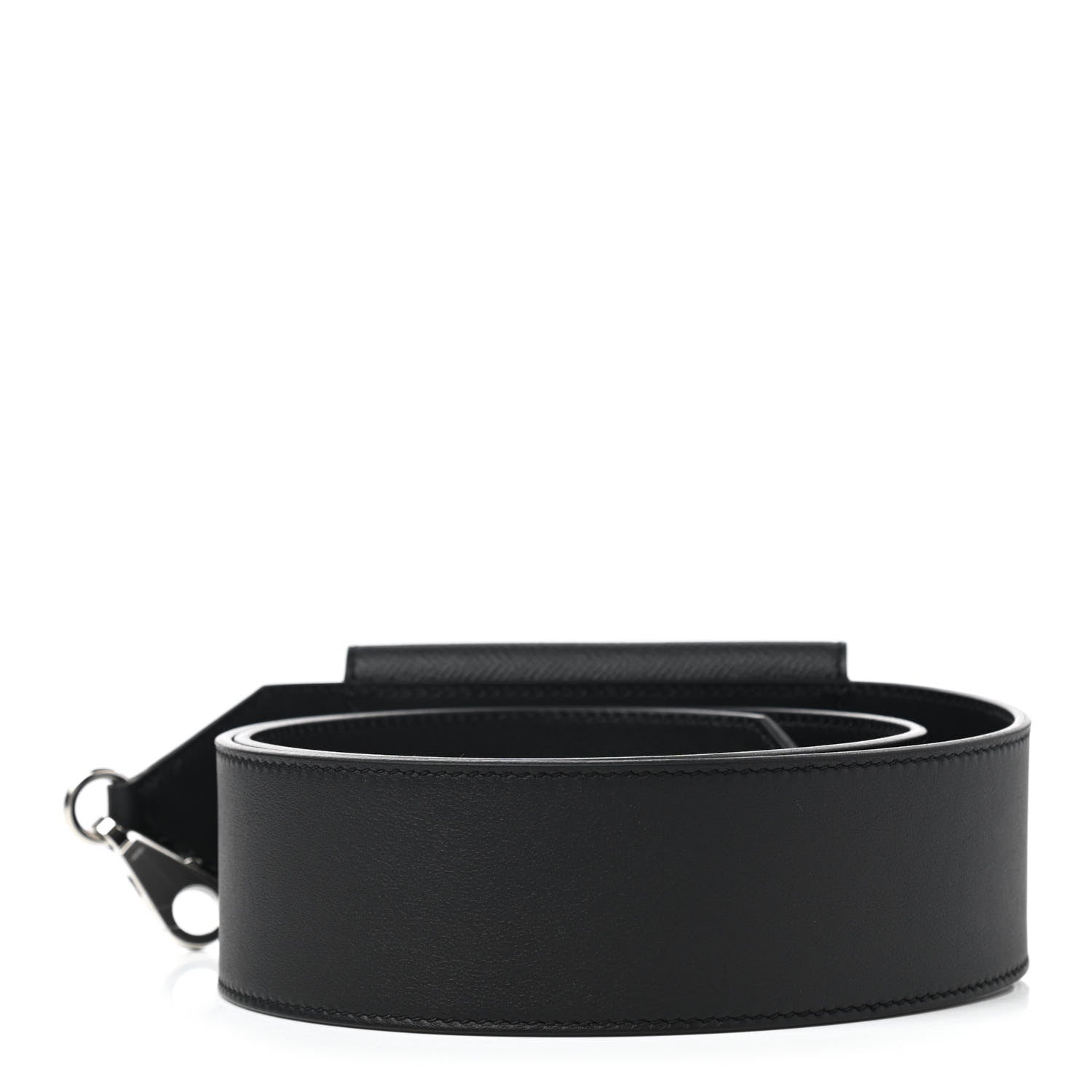 Hermes Swift Epsom Pocket Kelly Shoulder Strap Black 2 of 5