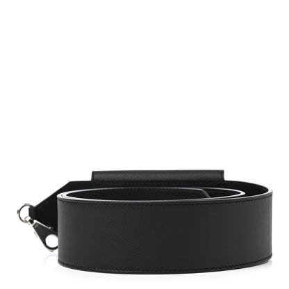 Hermes Swift Epsom Pocket Kelly Shoulder Strap Black 2 of 5