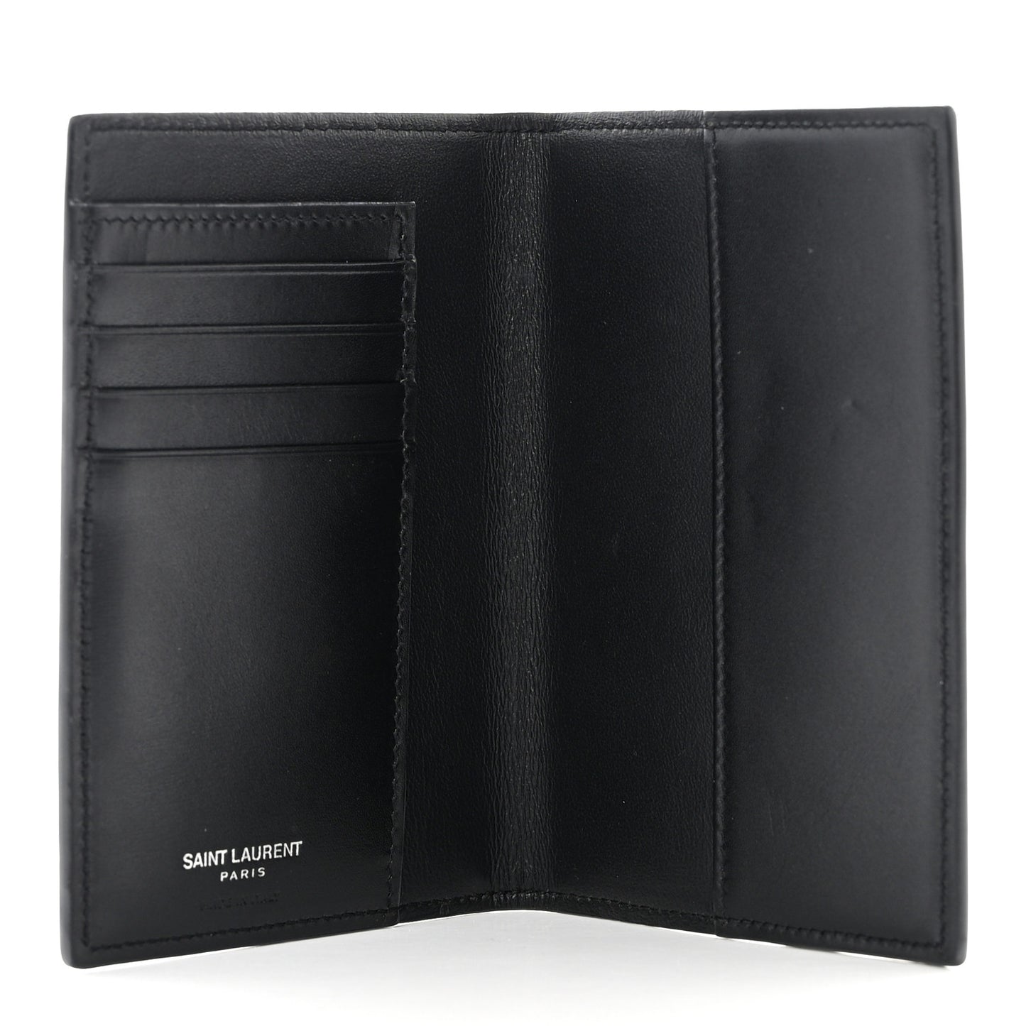 Grain De Poudre Passport Holder Black