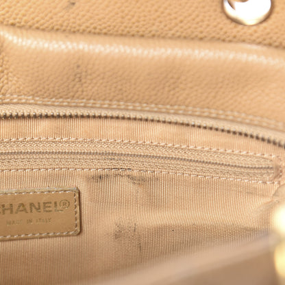 Chanel Caviar Quilted Petit Timeless Tote PTT Beige 9 of 13
