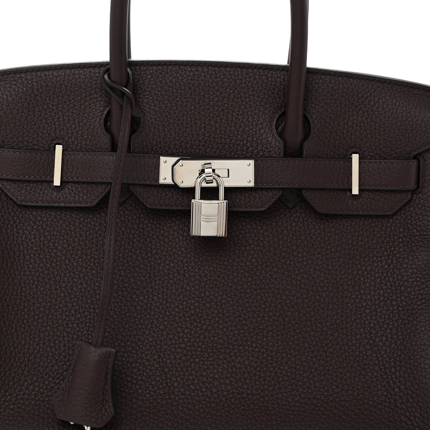 Hermes Togo Verso Birkin 30 Rouge Sellier Brique 8 of 13