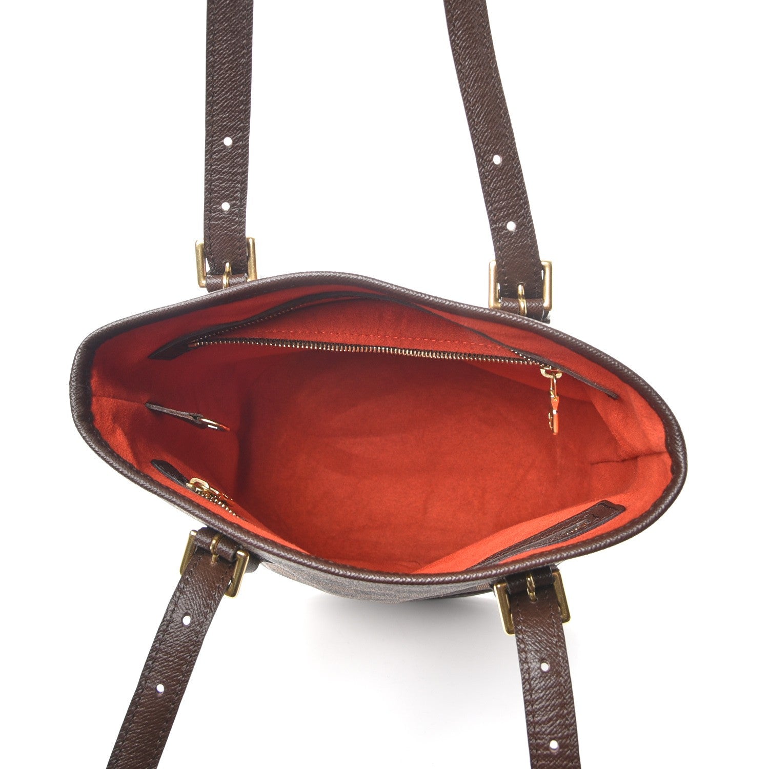 Louis Vuitton Damier Ebene Marais Bucket 23 12 of 14