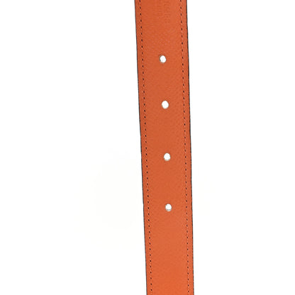 Hermes Swift Epsom 24mm Belt Strap 90 36 Black Gold 3 of 5