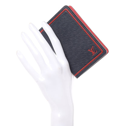 Louis Vuitton Taiga Pocket Organizer Blue Marine 2 of 6