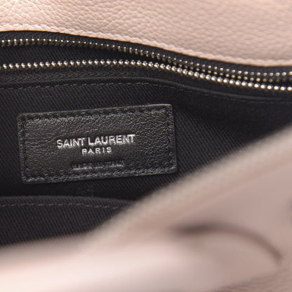 Saint Laurent Grained Calfskin Baby Sac De Jour Souple Marble Pink 7 of 10