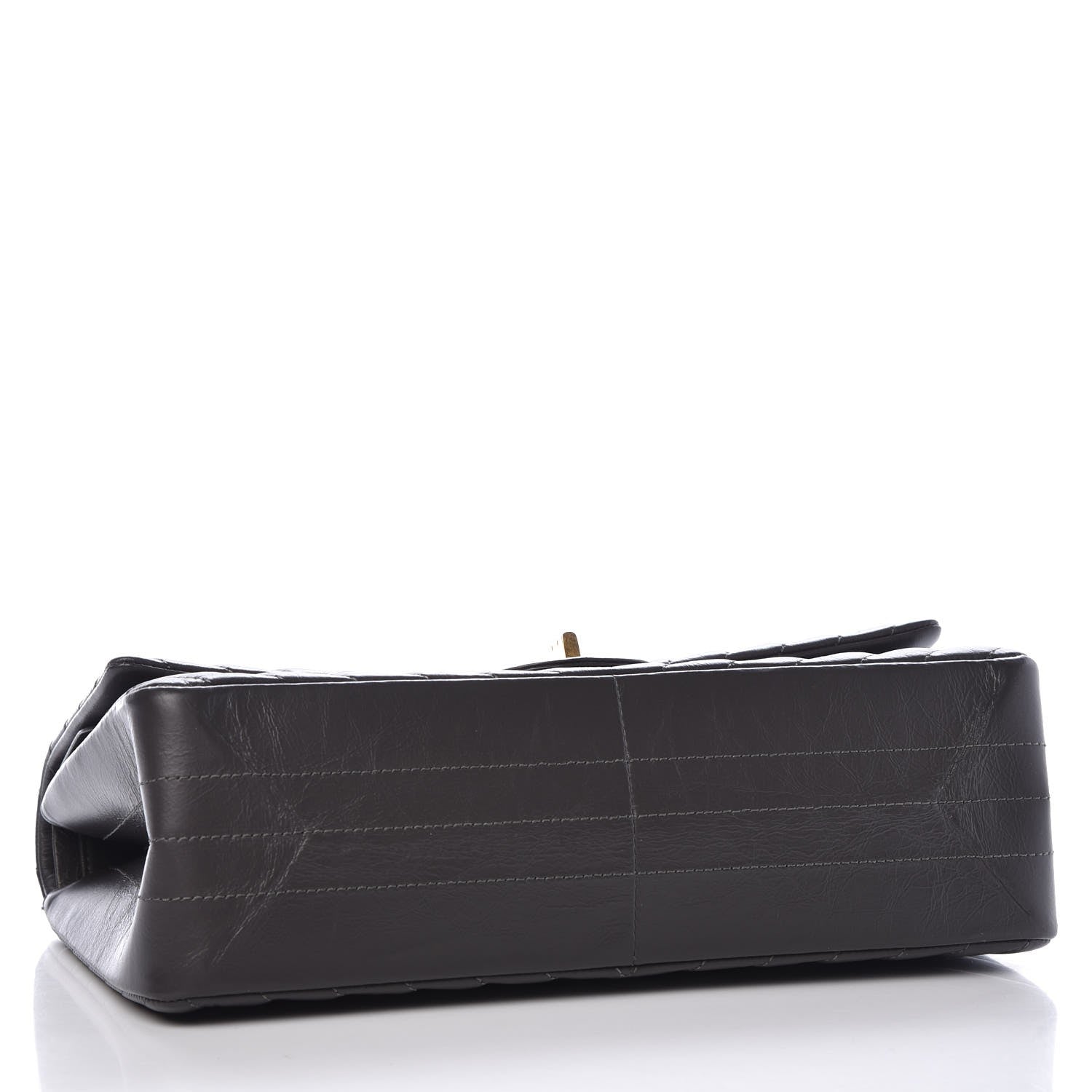 Chanel Aged Calfskin Chevron 2.55 Reissue 226 Dark Grey 5 of 9