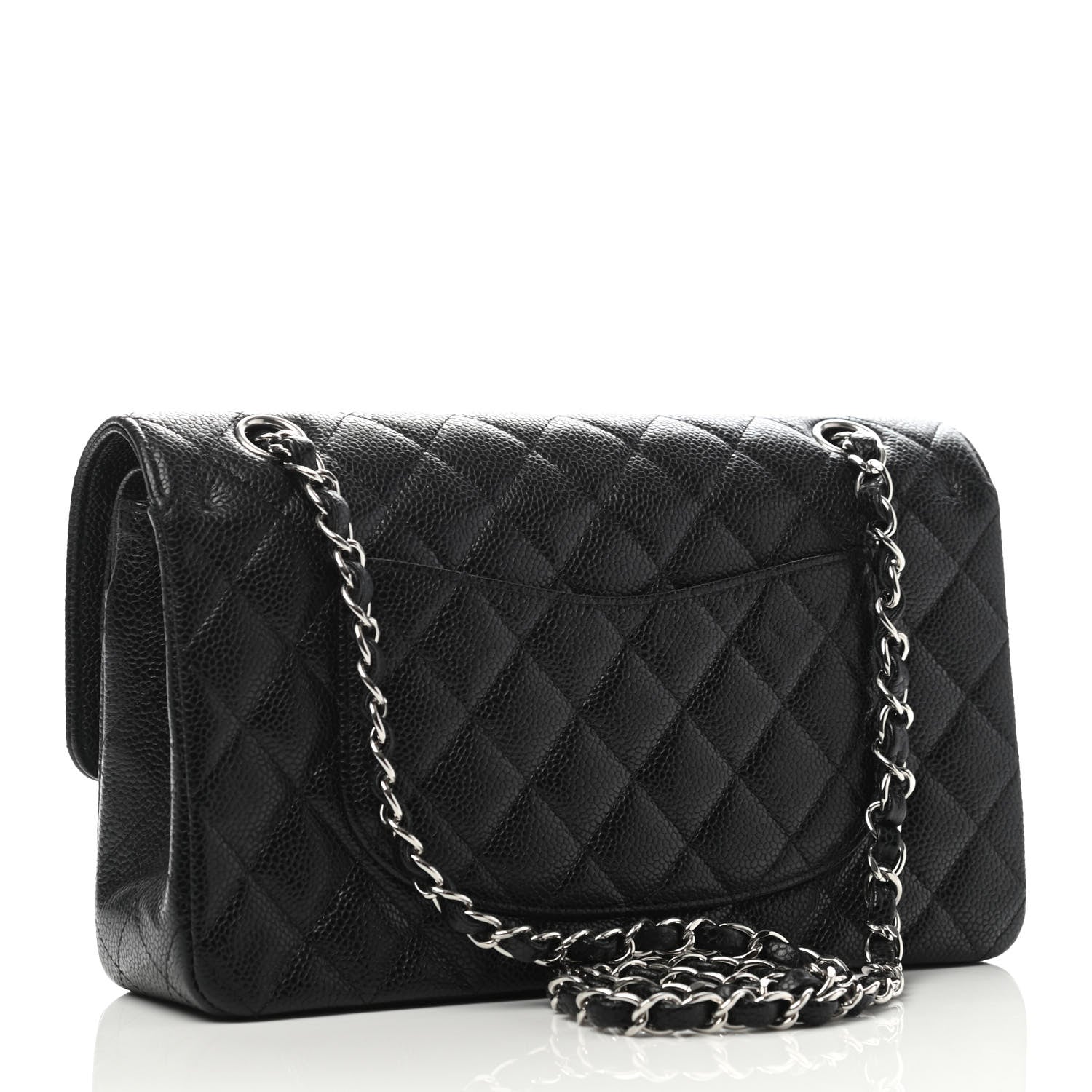 Chanel Caviar Quilted Mobile Art Medium Double Flap Black 2 of 4