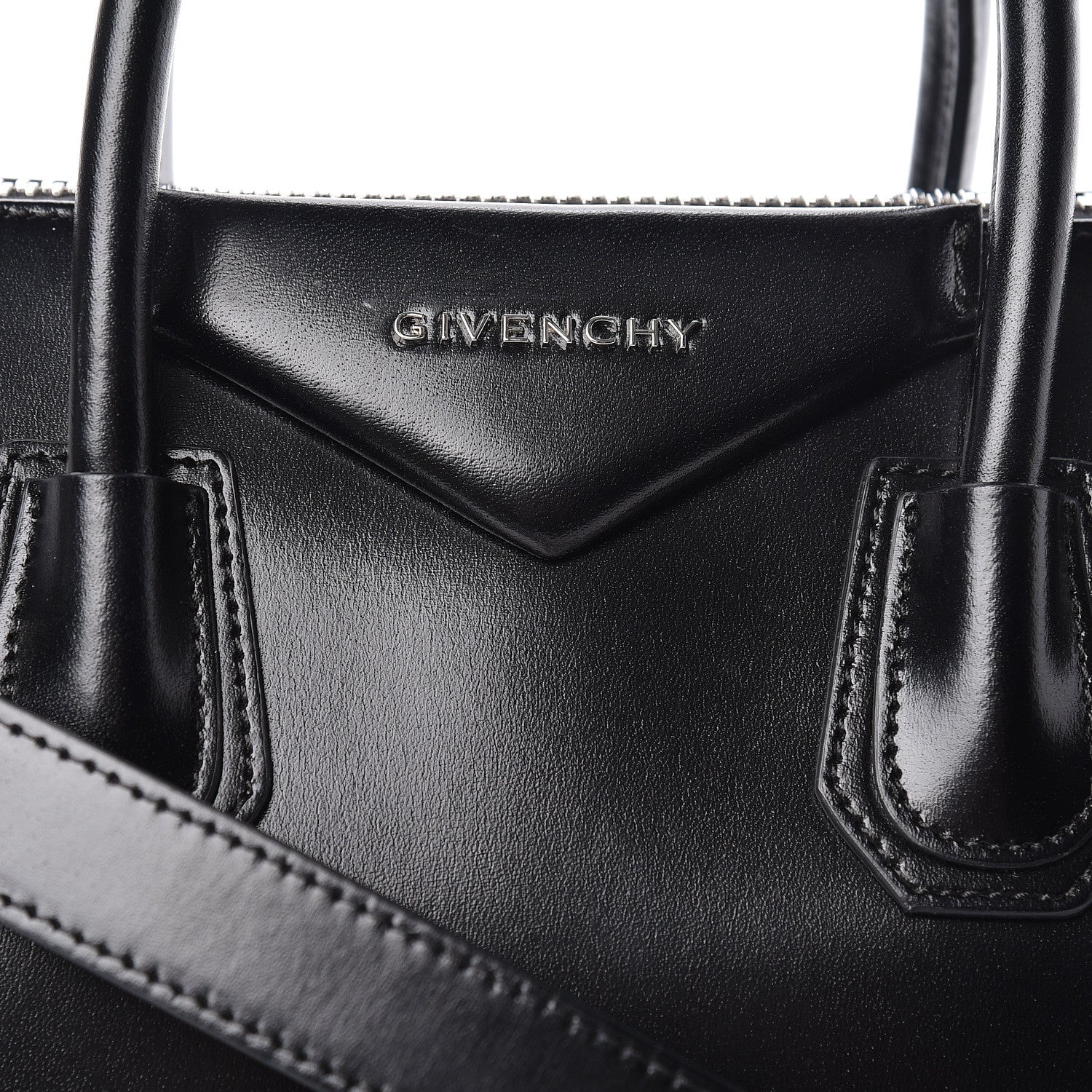 Givenchy Shiny Lord Calfskin Small Antigona Black 8 of 12