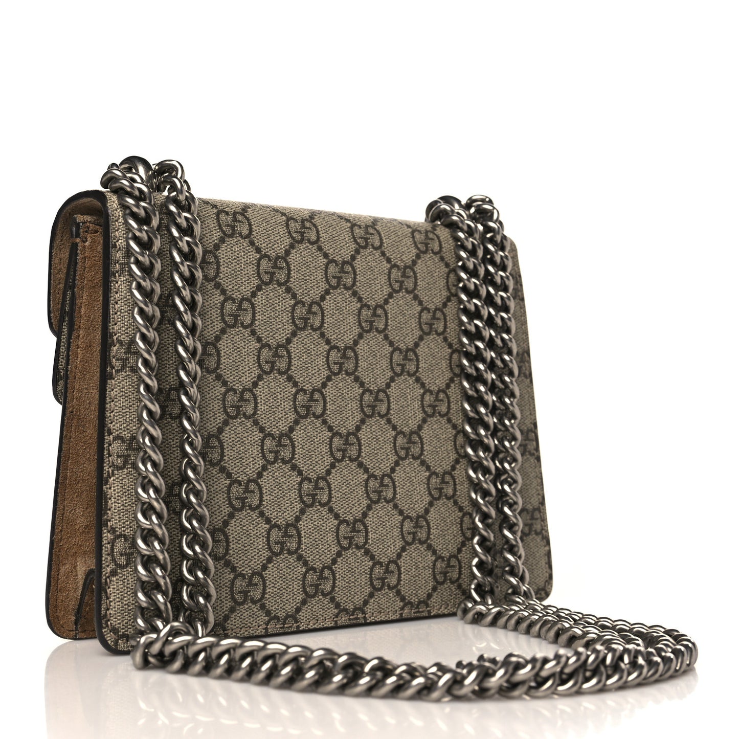 GG Supreme Monogram Mini Dionysus Shoulder Bag Taupe