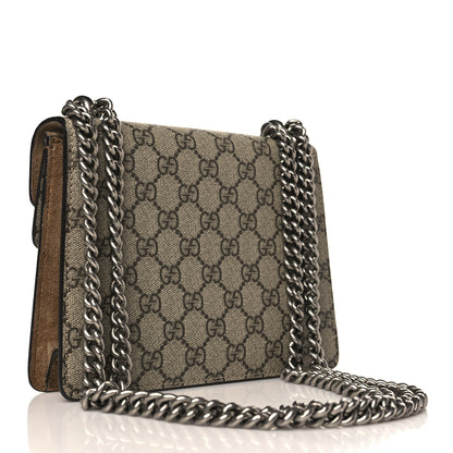 Gucci GG Supreme Monogram Mini Dionysus Shoulder Bag Taupe 3 of 10