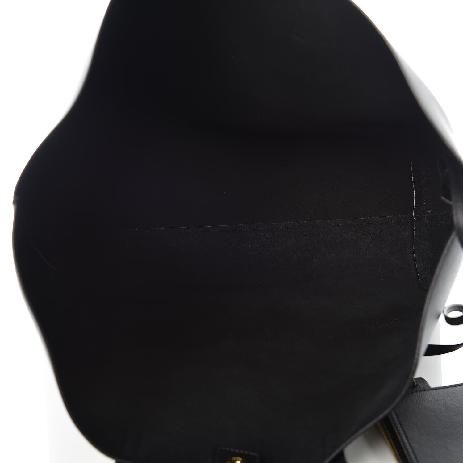 Saint Laurent Calfskin Large Shopping Tote Black 6 of 14