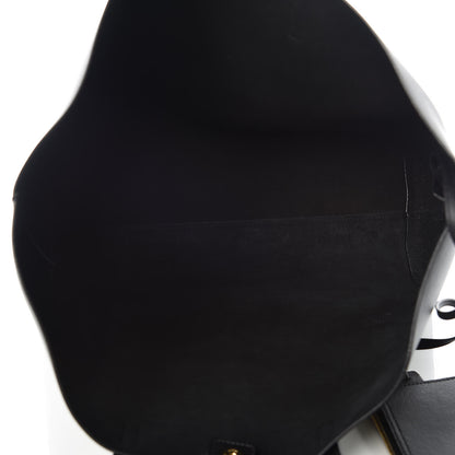 Saint Laurent Calfskin Large Shopping Tote Black 6 of 14