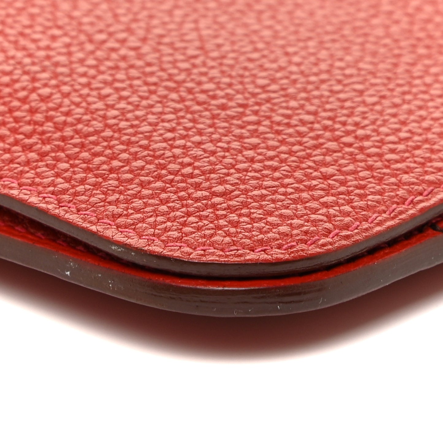 Togo Dogon Duo Wallet Rouge Casaque