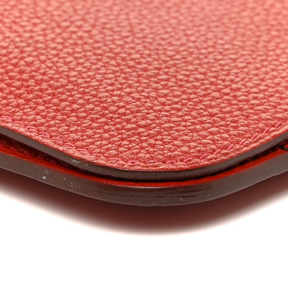 Hermes Togo Dogon Duo Wallet Rouge Casaque 9 of 14