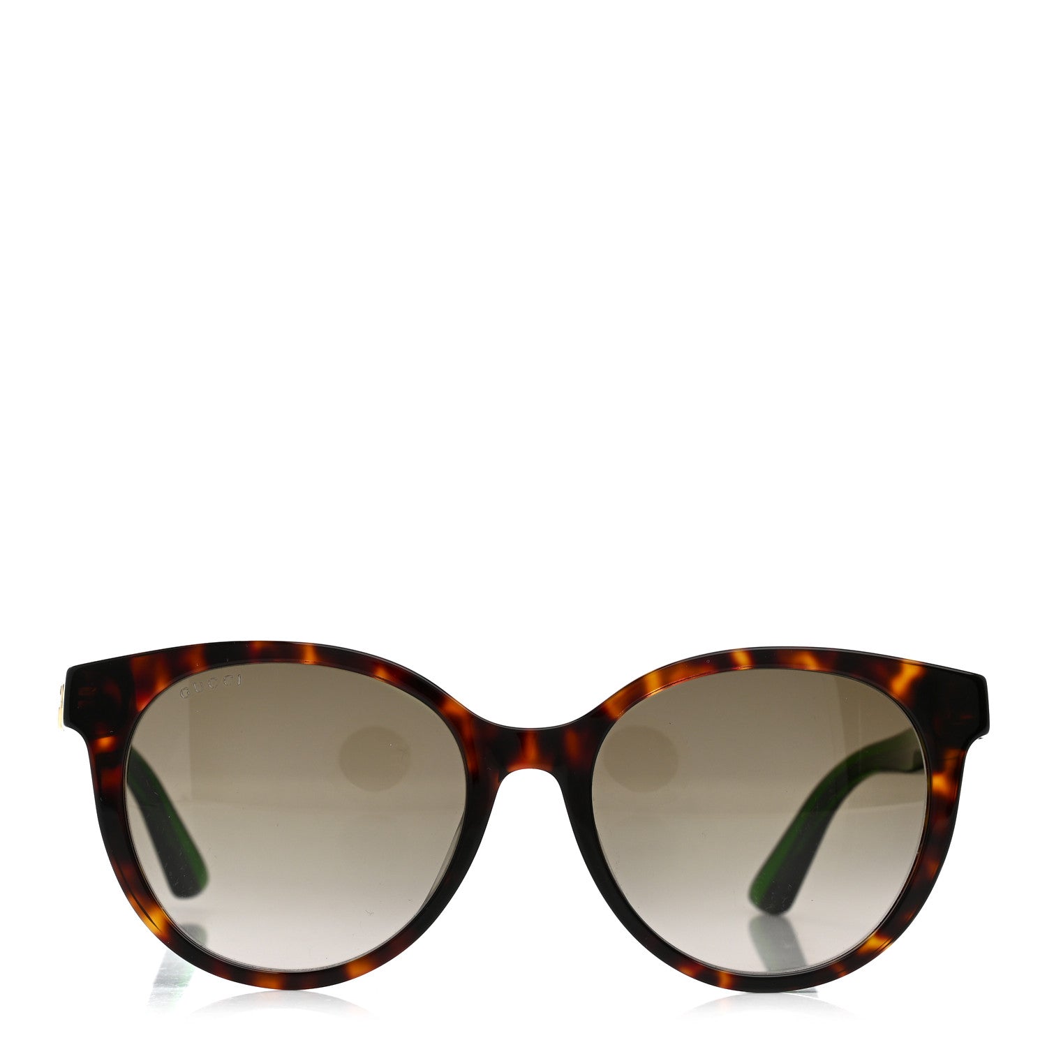 Gucci Acetate Round Web Sunglasses GG0702SKN Tortoise 2 of 9